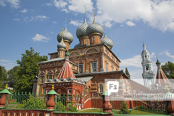 Die Auferstehungskirche auf der Debra  Kostroma  Gebiet Kostroma  Russland