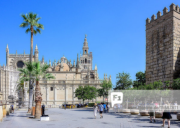 Kathedrale von Sevilla  UNESCO-Weltkulturerbe  Sevilla  Andalusien  Spanien