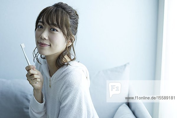 Porträt einer jungen Japanerin