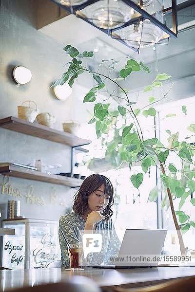 Young Japanese woman portrait