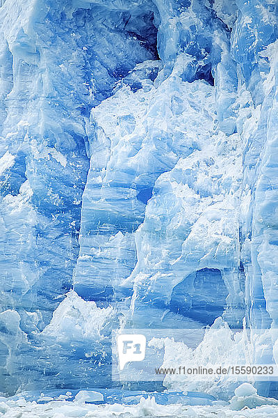 Detail im Eis @ Endstation des South Sawyer Glacier Se Ak Summer Tracy Arm Fords-Terror Wilderness Area