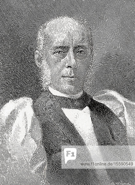 Anthony Wilson Thorold  1825 â€ 1895. Anglikanischer Bischof von Winchester in der viktorianischen Ãra. Aus The Strand Magazine  erschienen Januar bis Juni 1894.