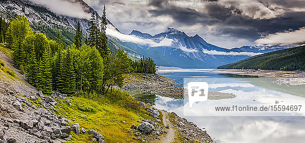 Medicine Lake  Jasper National Park; Alberta  Canada