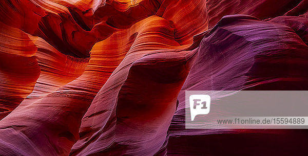 Lower Antelope Canyon; Page  Arizona  Vereinigte Staaten von Amerika