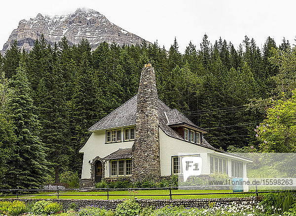 Wohnhaus des Superintendenten  Yoho National Park; Field  British Columbia  Kanada