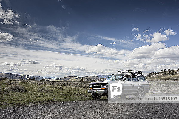 Ein Toyota Land Cruiser von 1990 im Yellowstone National Park.