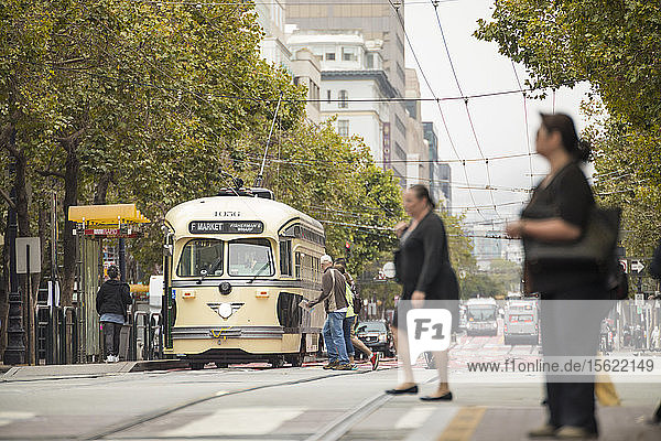 Market Street Railway  San Francisco  California  USA