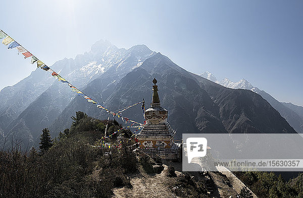 Tengboche Stupa  Himalaja  Solo Khumbu  Nepal