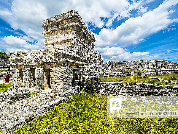 Mexiko  Yucatan  Riviera Maya  Quintana Roo  Tulum  Archäologische Ruinen von Tulum