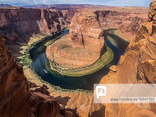 Horseshoe Bend  Flussschleife des Colorado River  Glen Canyon National Recreation Area  Page  Arizona  USA  Nordamerika