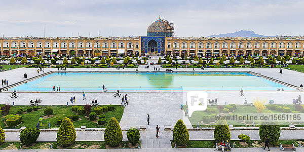Scheich-Loftallah-Moschee  Maydam-e Iman-Platz  UNESCO-Weltkulturerbe  Isfahan  Iran  Naher Osten
