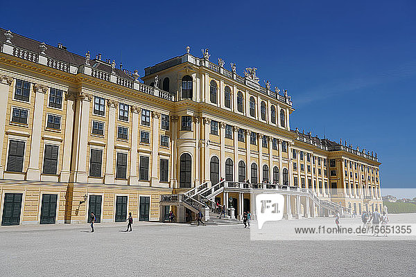Schloss Schonbrunn  UNESCO-Weltkulturerbe  Wien  Österreich