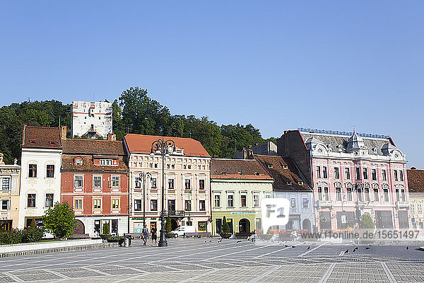 Piata Sfatului (Ratsplatz)  Brasov  Region Siebenbürgen  Rumänien