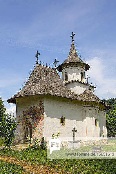 Church of the Holy Cross 1487 UNESCO World Heritage Site Patrauti Suceava County Romania