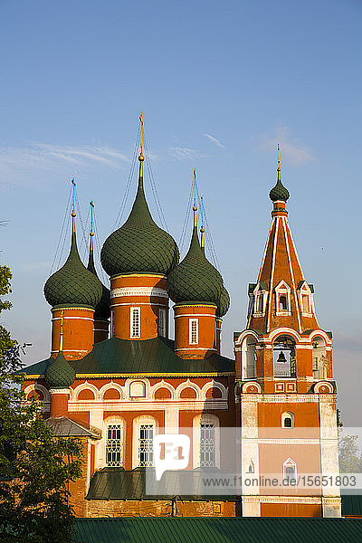 Erzengel-Michael-Kirche  UNESCO-Welterbe  Jaroslawl  Goldener Ring  Gebiet Jaroslawl  Russland