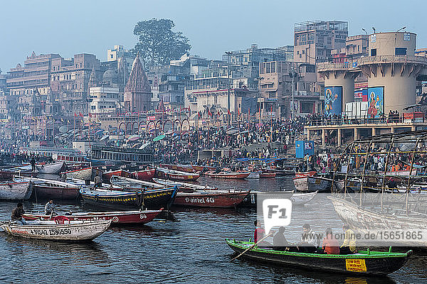 Dashashwamedh Ghat  Varanasi  Uttar Pradesh  Indien