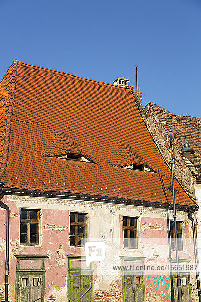 House with Eyes Sibiu Transylvania Region Romania