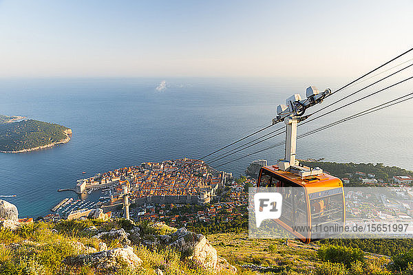 Luftaufnahme von Dubrovnik  Kroatien