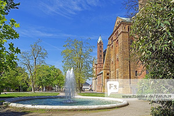 Speyer Cathedral Speyer Rhineland-Palatinate Germany Europe