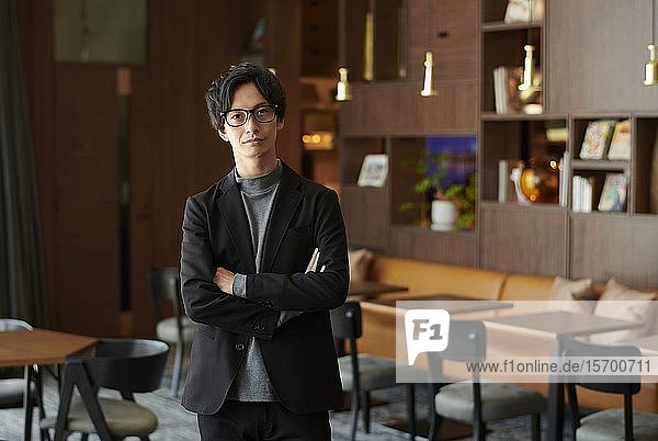 Young Japanese businessman