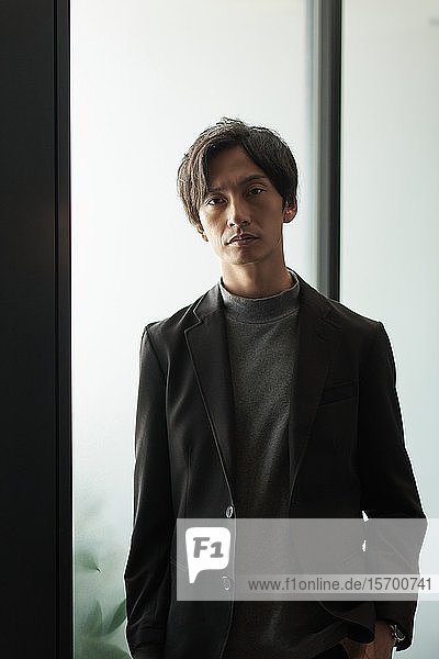Young Japanese businessman