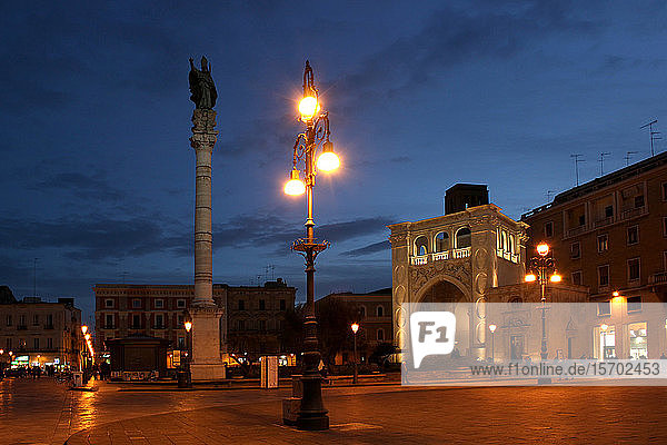Italy  Apulia  S. Oronzo Square in Lecce