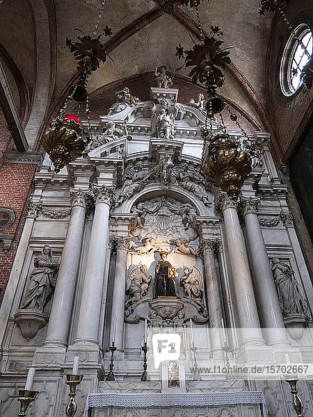 Italien  Venetien  Venedig  Kirche Santa Maria Gloriosa dei Frari
