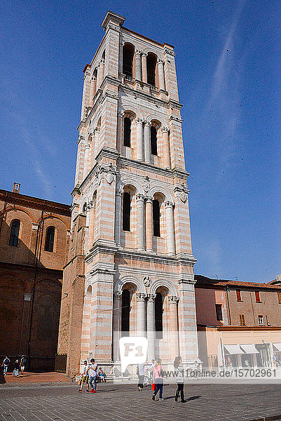 Europe  Italy  Emilia-Romagna  Ferrara  Saint George Cathedral south front