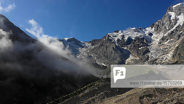 Italien  Westliche Alpen im Piemont  Monte Rosa Belvedere Gletscher 13