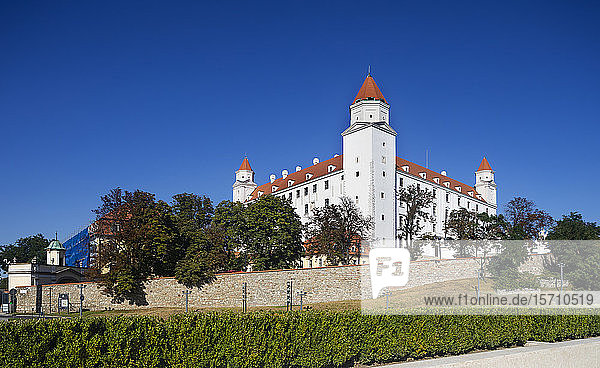 Slowakei  Bratislava  Außenansicht der Bratislavaer Burg
