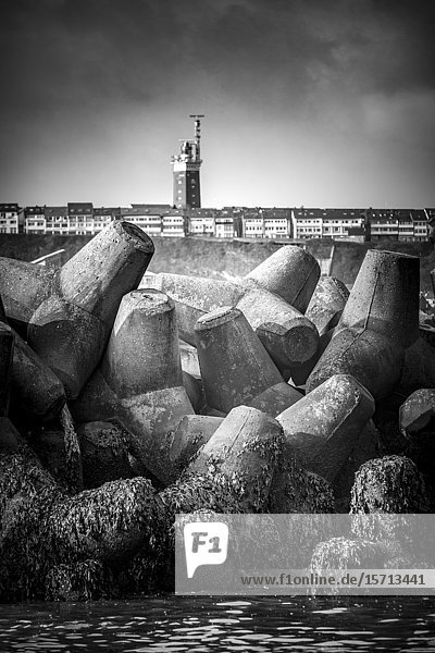 Lighthouse Helgoland Duene Helgoland Schleswig-Holstein Germany Europe
