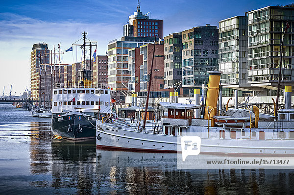 Sandtorkai  HafenCity  Hamburg  Germany  Europe