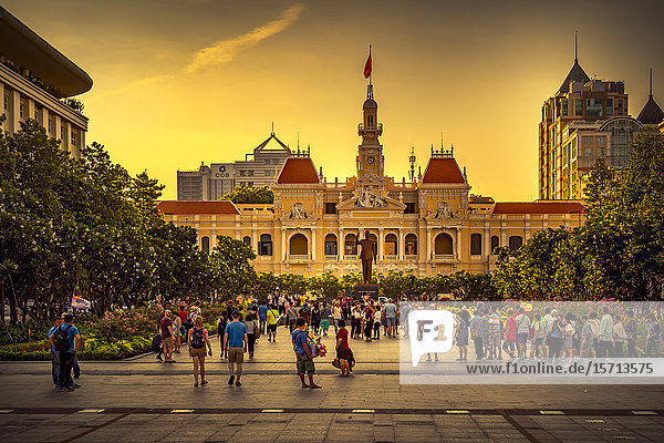 Town hall  Saigon  Vietnam  Asia