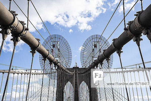 USA  New York  Brooklyn-Brücke