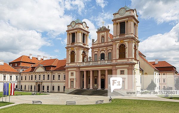 Stiftskirche  Benediktinerkloster  Stift Göttweig  Wachau  Niederösterreich  Österreich  Europa