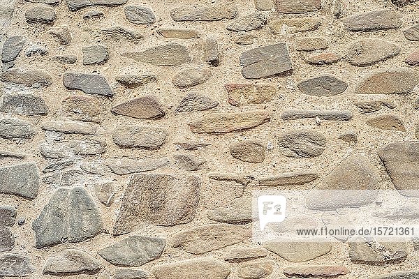 Alte Steinmauer  Spanien  Europa