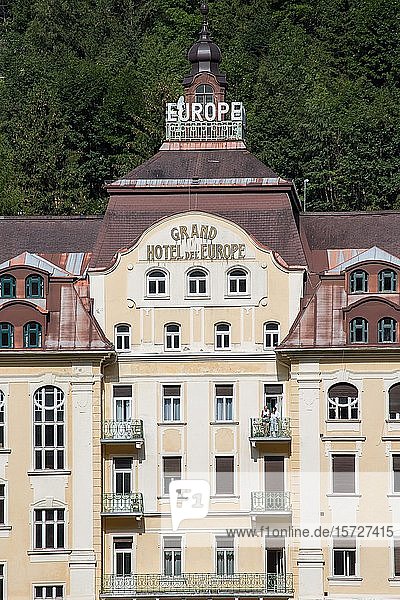 Grand Hotel de l'Europe  ehemaliges Hotel  Bad Gastein  Nationalpark Hohe Tauern  Österreich  Europa