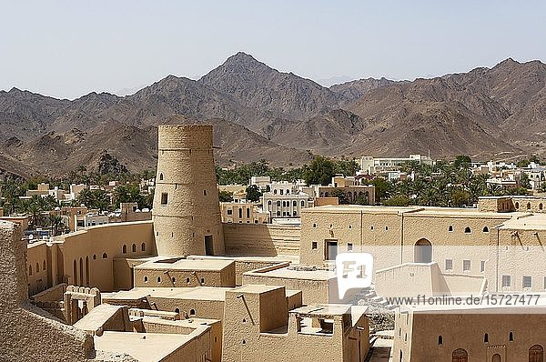 Festung Hisn Tamah  Oasenstadt Bahla  Provinz Ad Dakhiliyah  Oman  Asien