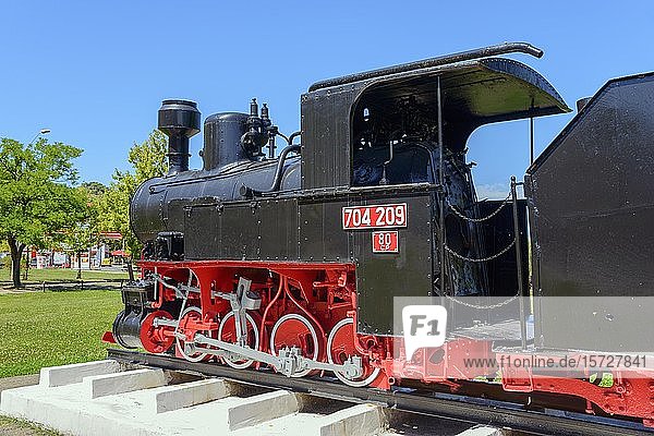 Dampflokomotive CFF 704 209  CFR Museum  Reschitz  Banat  Rumänien  Europa