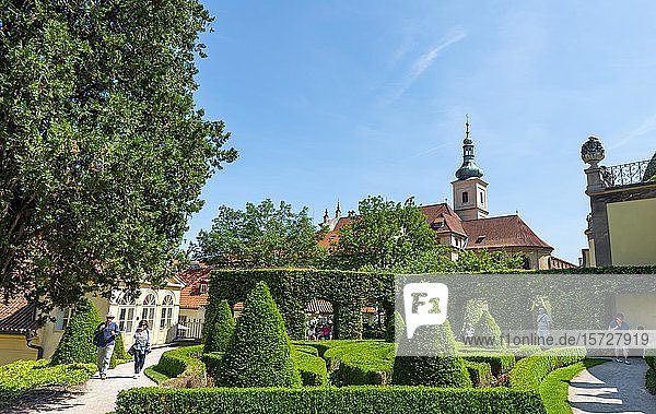 Kirche Unserer Lieben Frau Siegerin  Malá Strana  Prag  Tschechische Republik  Europa