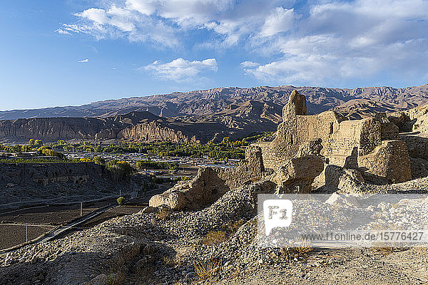Shahr-e Gholghola (City of Screams) ruins  Bamyan  Afghanistan  Asia