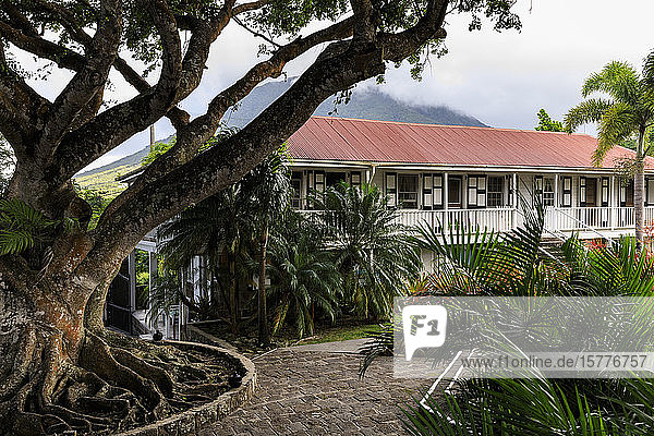 Montpelier Plantation  restaurierte Zuckerplantage  auf der Nelson heiratete  Boutique-Hotel  Nevis  St. Kitts und Nevis  Westindische Inseln  Karibik  Mittelamerika