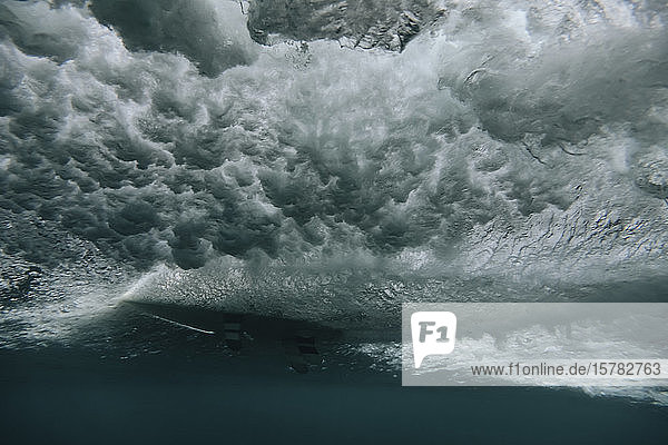 Indonesia Bali Underwater view of ocean wave