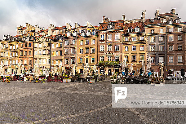 Altstädter Marktplatz  Warschau  Polen