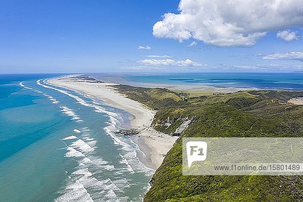Farewell Spit  Landzunge  Golden Bay  Südinsel  Neuseeland  Ozeanien