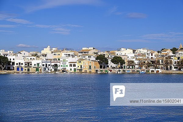Portocolom  historischer Stadtkern  Region Migjorn  Mallorca  Balearen  Spanien  Europa