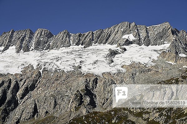 Damma-Gletscher  Göscheneralp  Kanton Uri  Schweiz  Europa