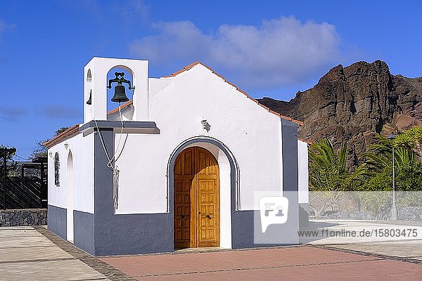Kirche Ermita San Salvador in Taguluche  La Gomera  Kanarische Inseln  Spanien  Europa