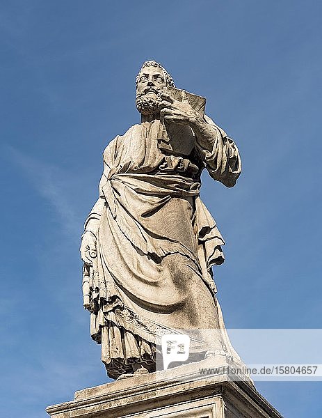 Sculpture St. Peter's Square Vatican Rome Italy Europe