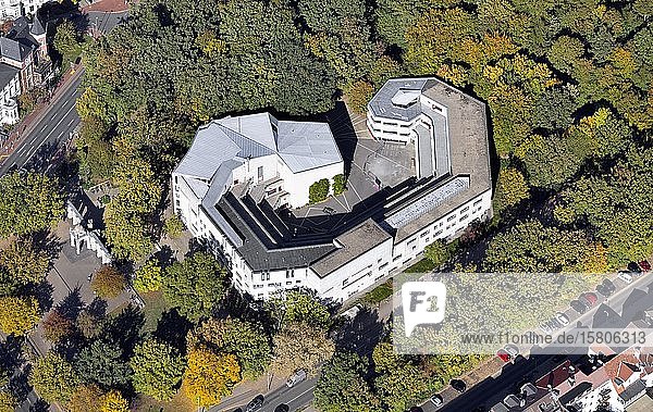 Hochschule für Musik Theater und Medien Musikhochschule erbautin Form eines Ohrs Eilenriede Hannover Niedersachsen Deutschland Europa